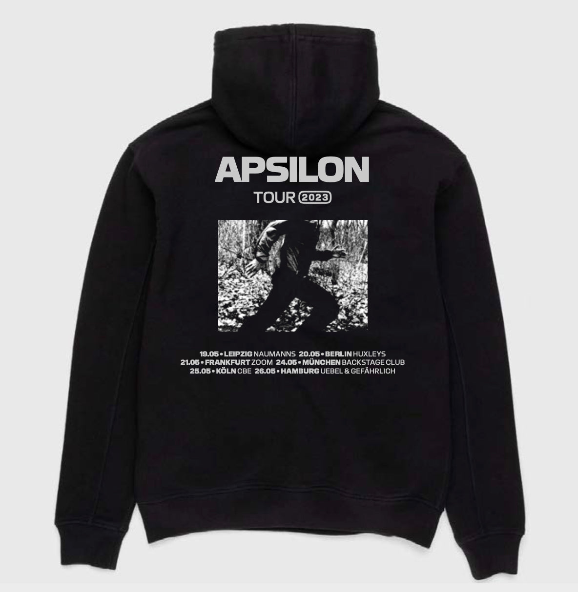 LAUF WEG TOUR HOODIE (schwarz)