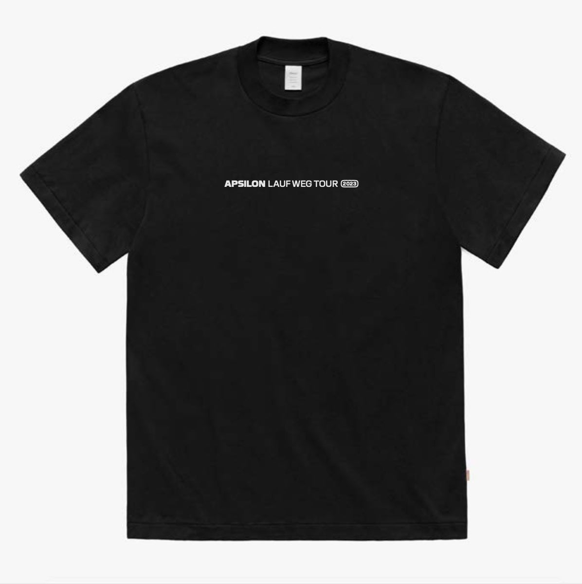 LAUF WEG TOUR SHIRT (schwarz)